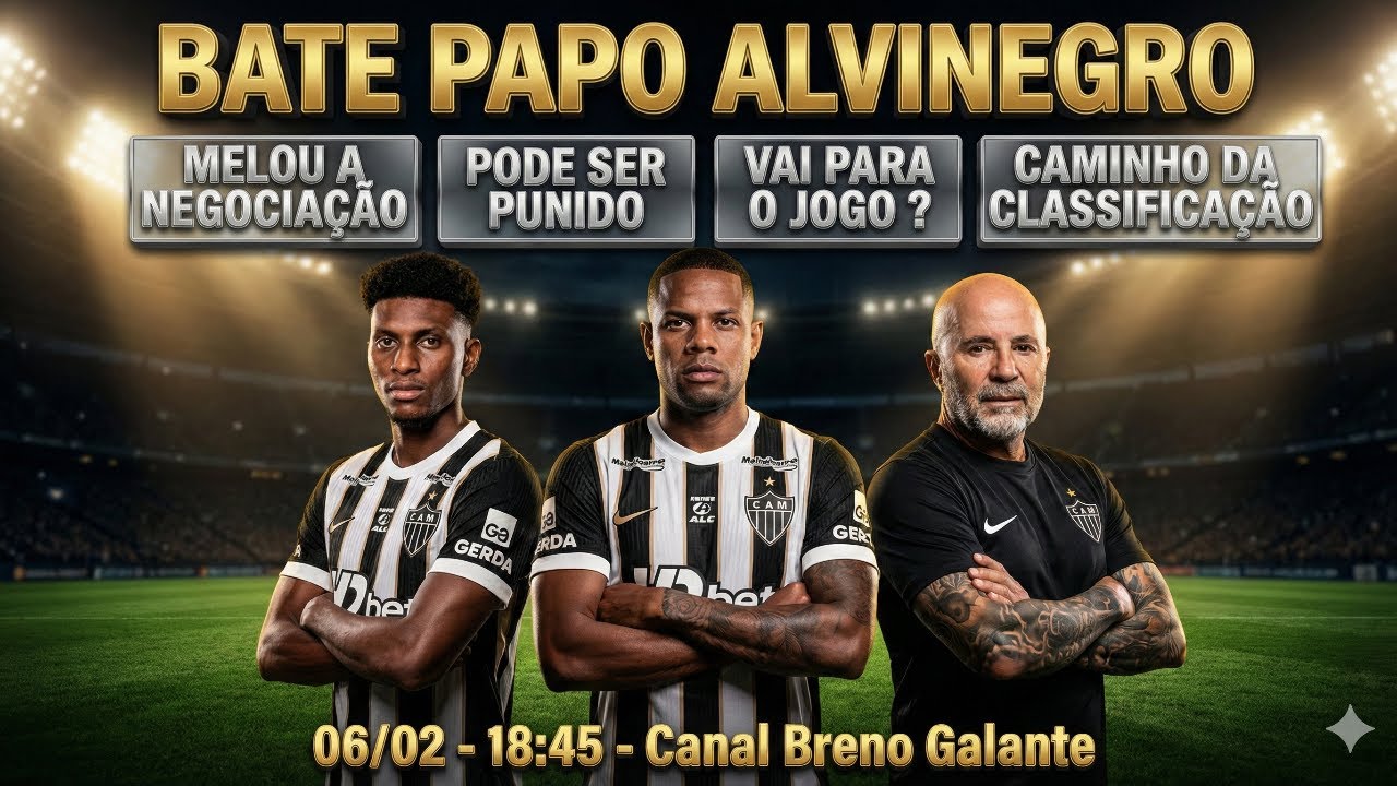 🛑AO VIVO🛑 MELOU A NEGOCIAÇÃO 🔸PODE SER PUNIDO 🔸 VAI PARA O JOGO ❓ CAMINHO PARA A CLASSIFICAÇÃO