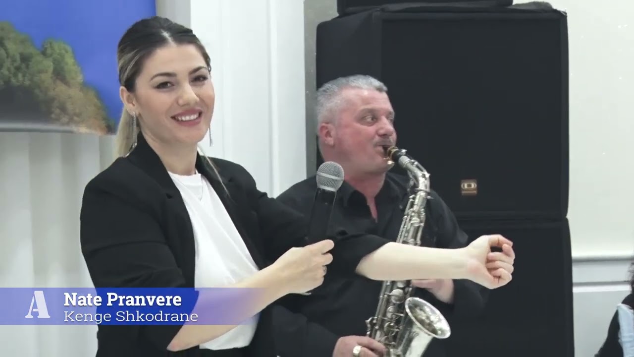 Nate Pranvere me kange Shkodrane Nimet Leka & Adelina Correj Potpuri Shkodrane