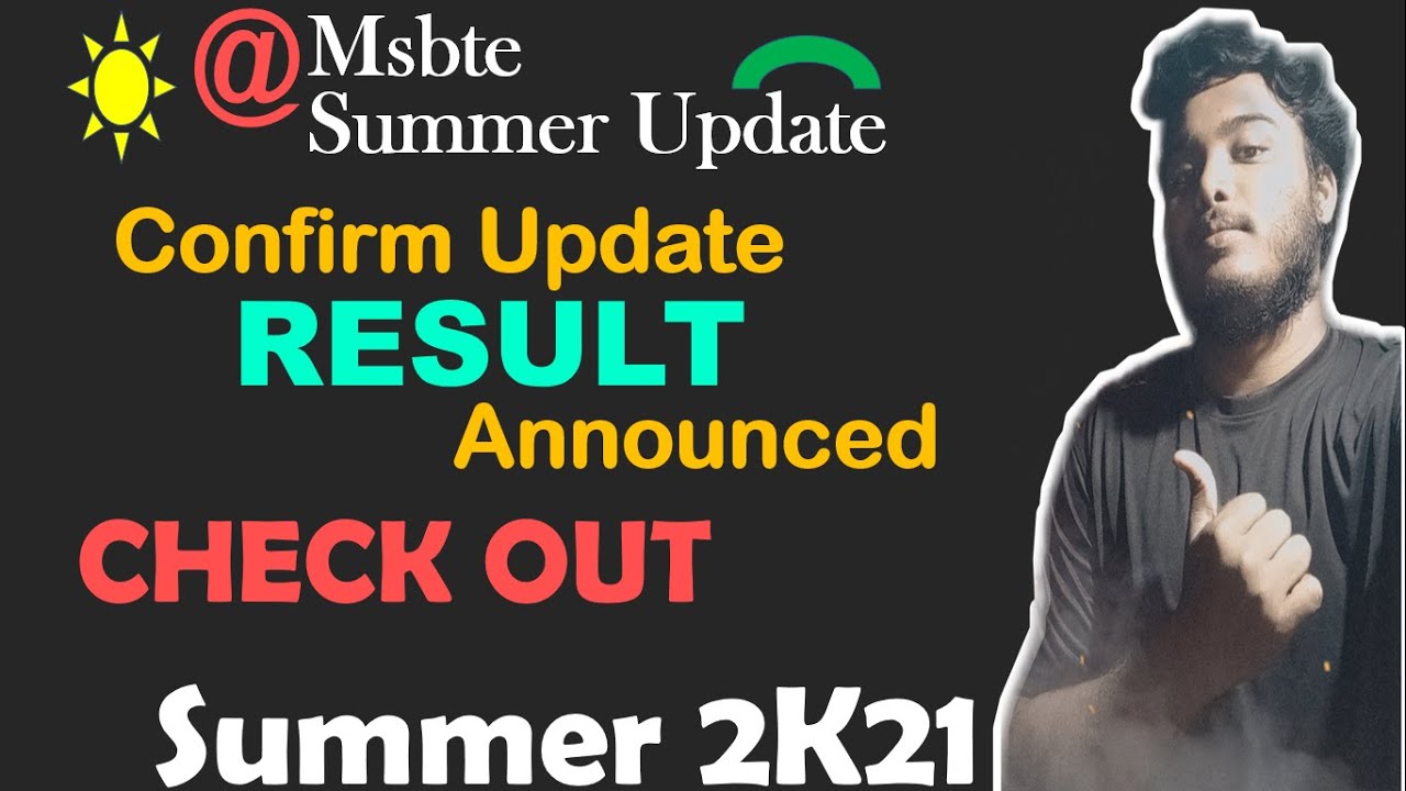 📢😍msbte summer result 2021/msbte new update/msbte news today/msbte/sppu/aicte diploma result date