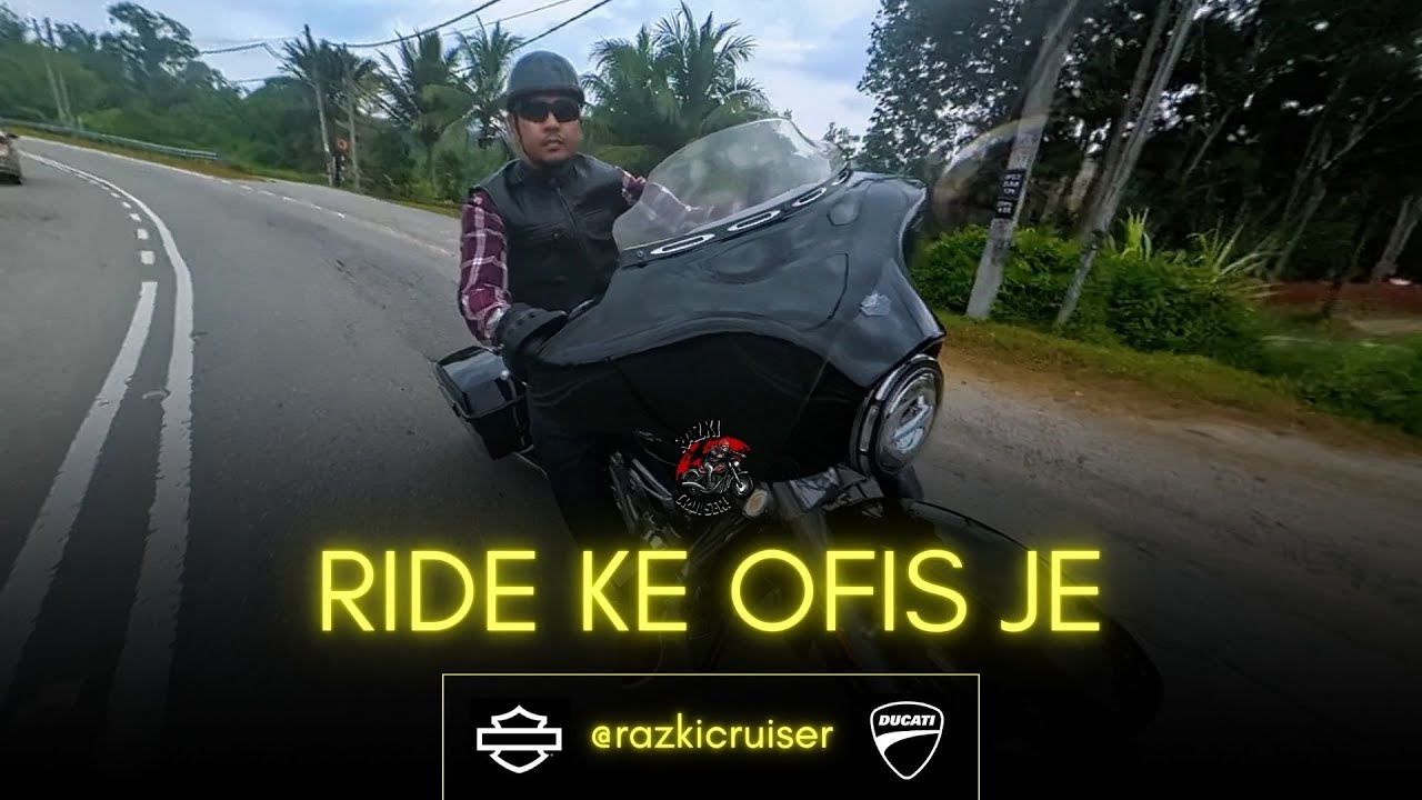 Ride ke ofis saja minggu ni #harleydavidson #streetglide