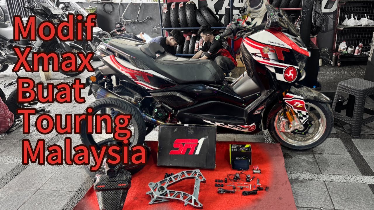 Modif Dashcam di Xmax‼️ Project Persiapan Touring Malaysia 3000km
