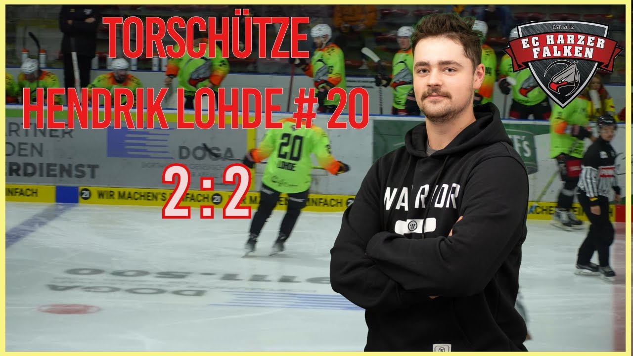 Eisadler Dortmund vs. Harzer Falken 06.10.2024 Tor zum 2 : 2 Hendrik Lohde