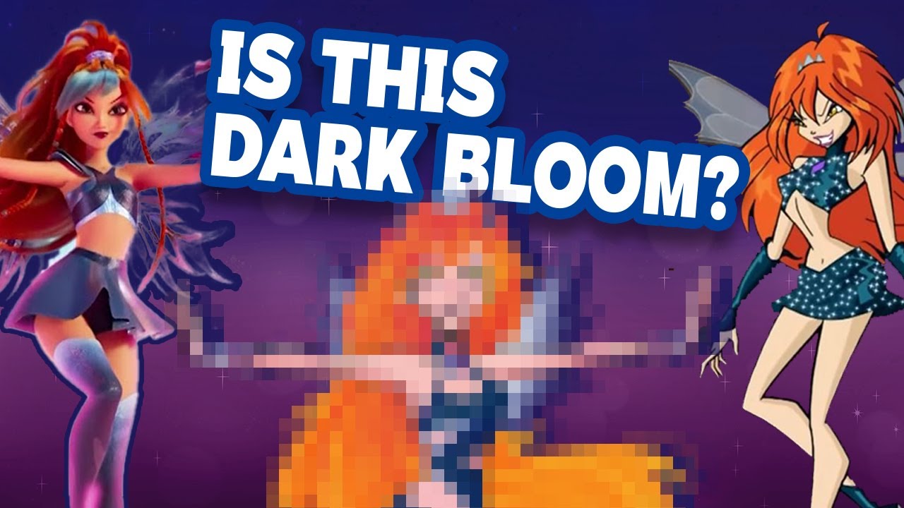Переработанный дизайн DARK BLOOM из WINX CLUB