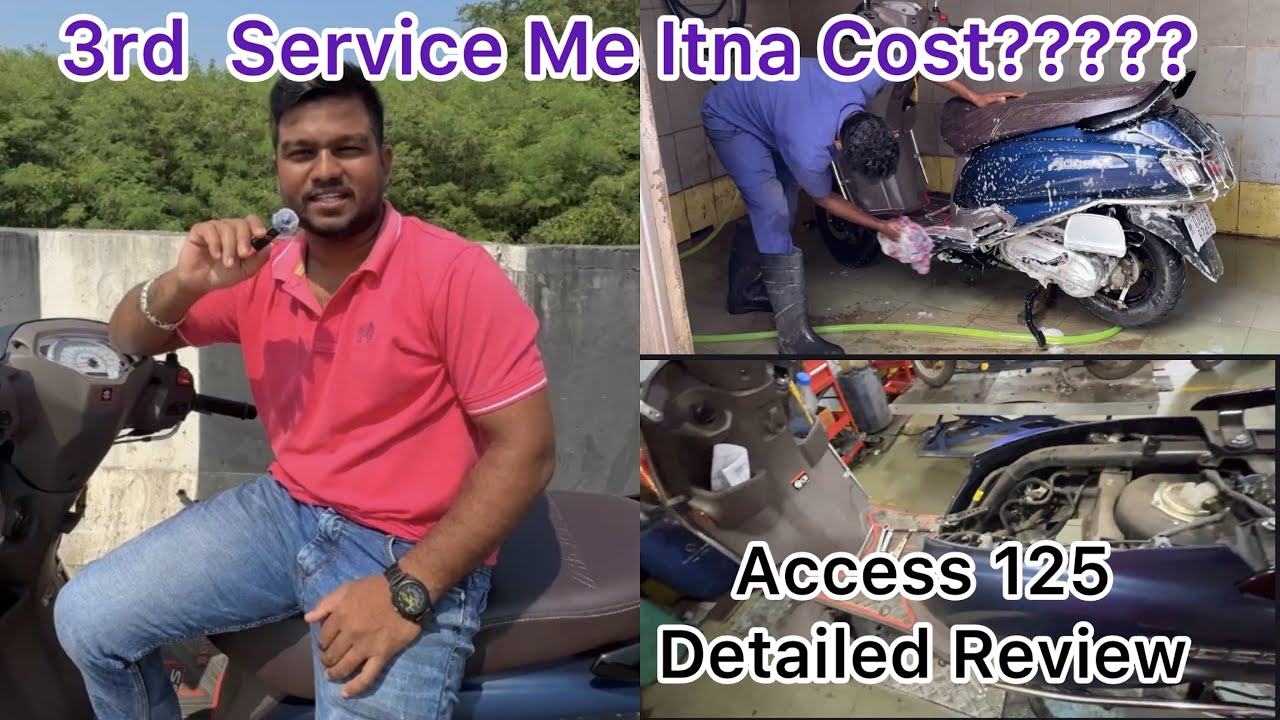 Third Service Suzuki Access 125 2025 Bs6 || Honest Review Of Suzuki Access 125 2025 Special Edition