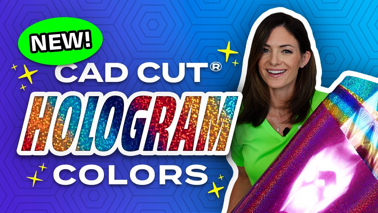 6 New Hologram HTV Colors You Need to Use