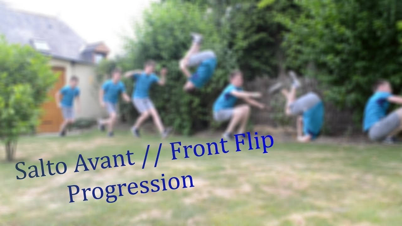 Front Flip (salto avant) Progression