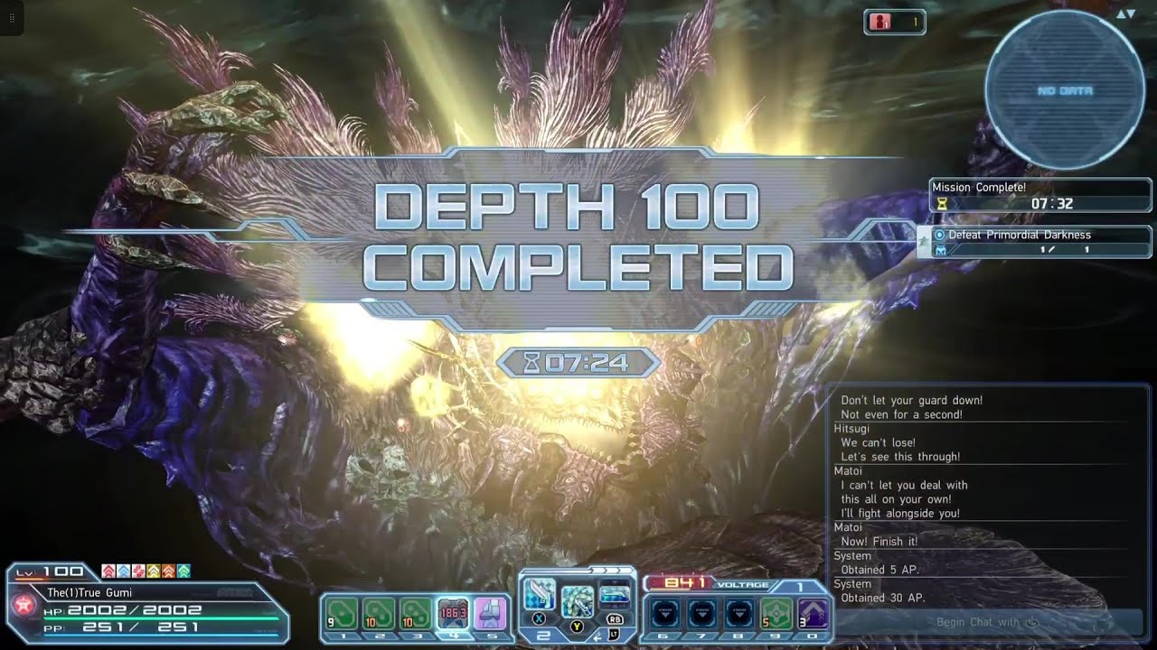 PSO2 Global Depth 100 Sodam Luster (Fomel) 7:24