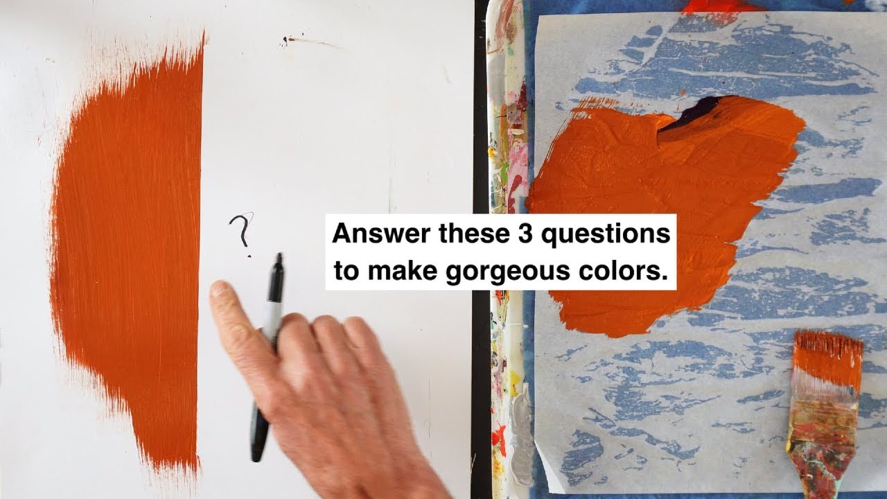 How to Make Colors Sing Together Using the 3-Question  Color Harmony Sysetem