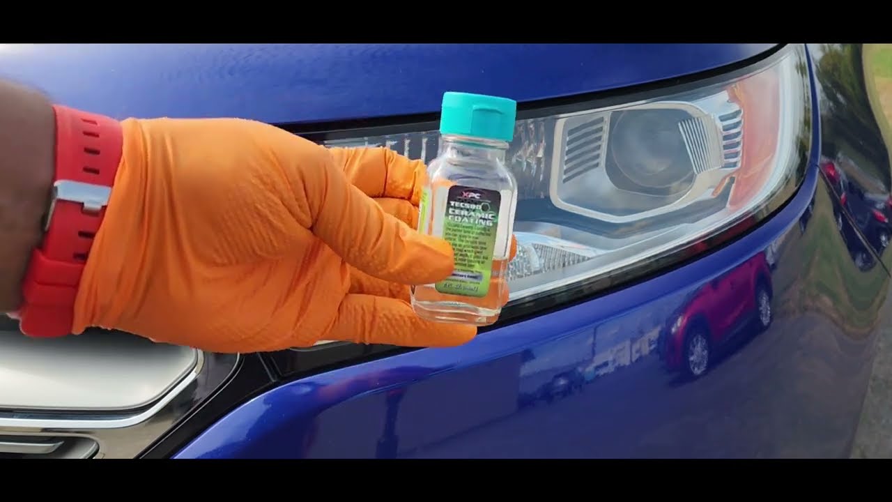 Protecting New Headlights With Ceramic Coating!