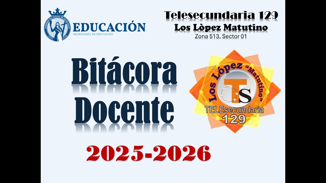 Ejemplo de como llevar  la Bitácora de Incidencias para docentes