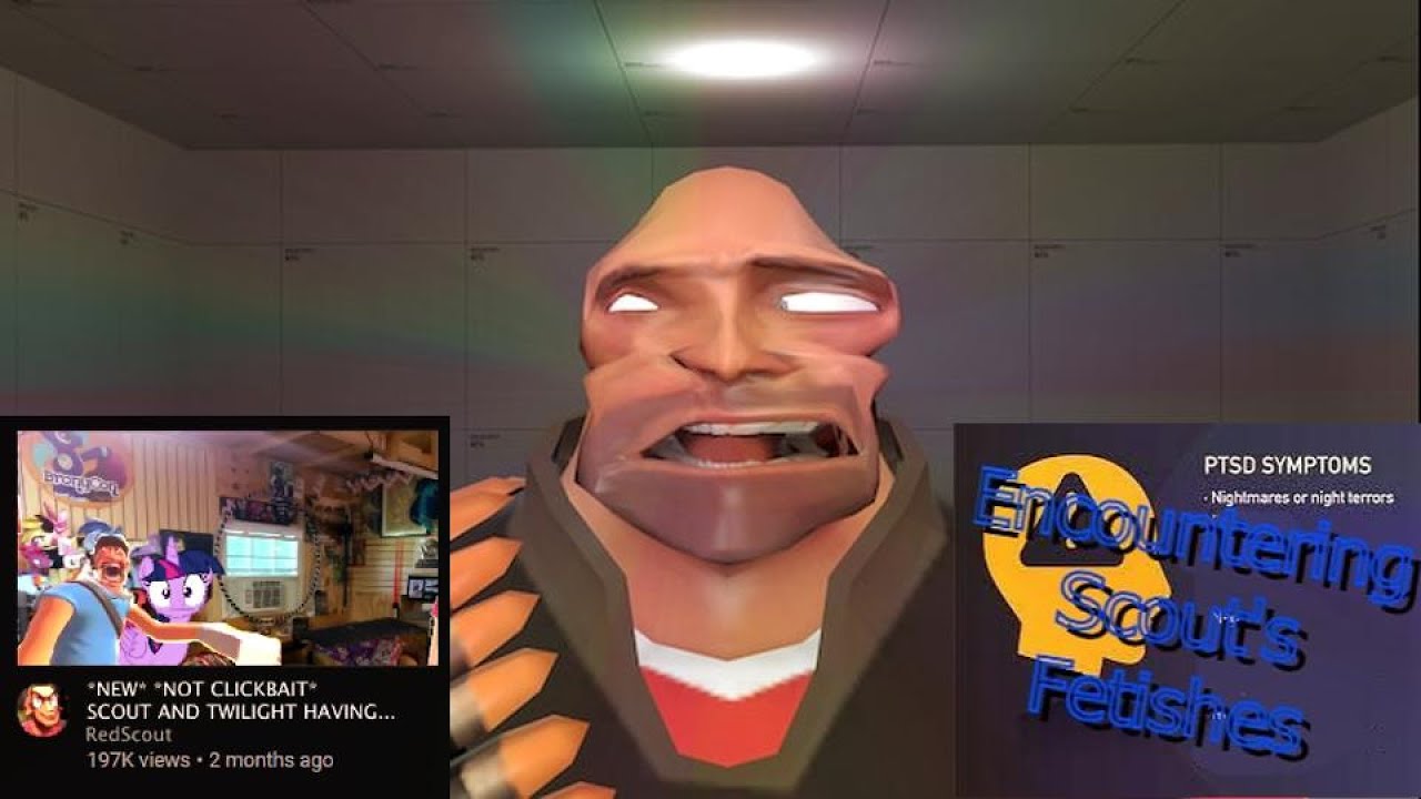 [TF2 15.ai] Тяжёлые встречи с кошмарным фетишем разведчика