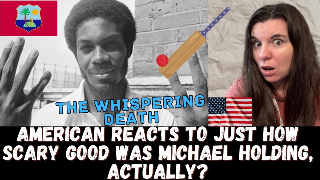 THE WHISPERING DEATH! American Reacts to Michael Holding | Cricket's Most FEARED Bowler 🏏