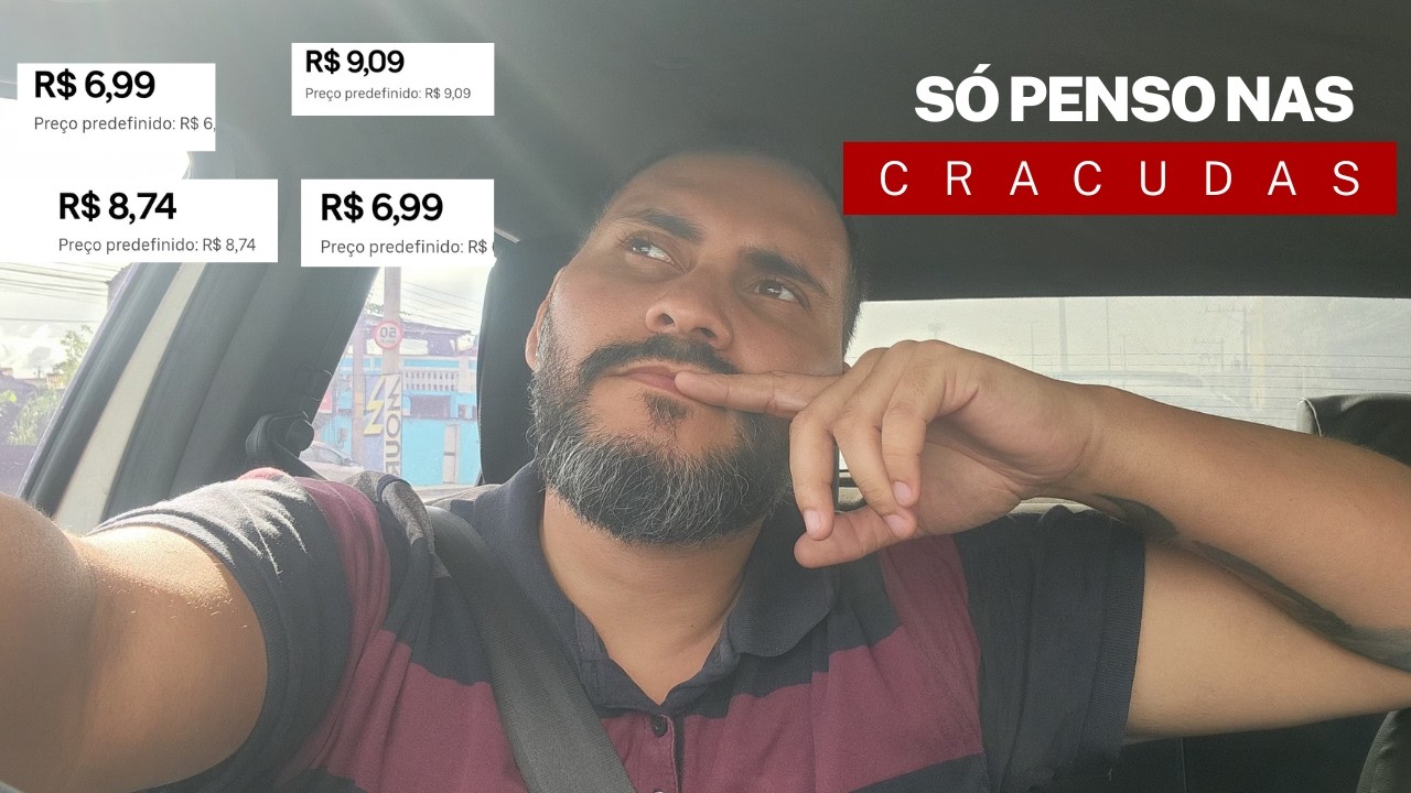 Hoje só teve corrida curta. Sabadão na prática! UBER/99/INDRIVER