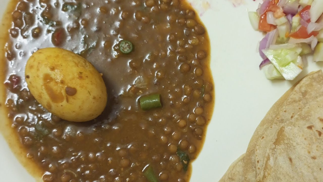 Akha Masoor Dal/Masoor Dal Tadka/ Akha Masoor Anda Recipe/One Pot Kali Dal/Red Lentil Curry/Easy