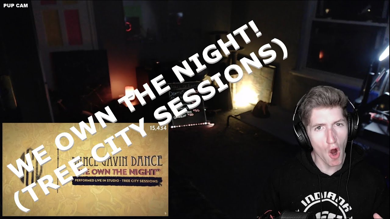 Chris REACTS to Dance Gavin Dance - We Own The Night (Tree City Sessions)