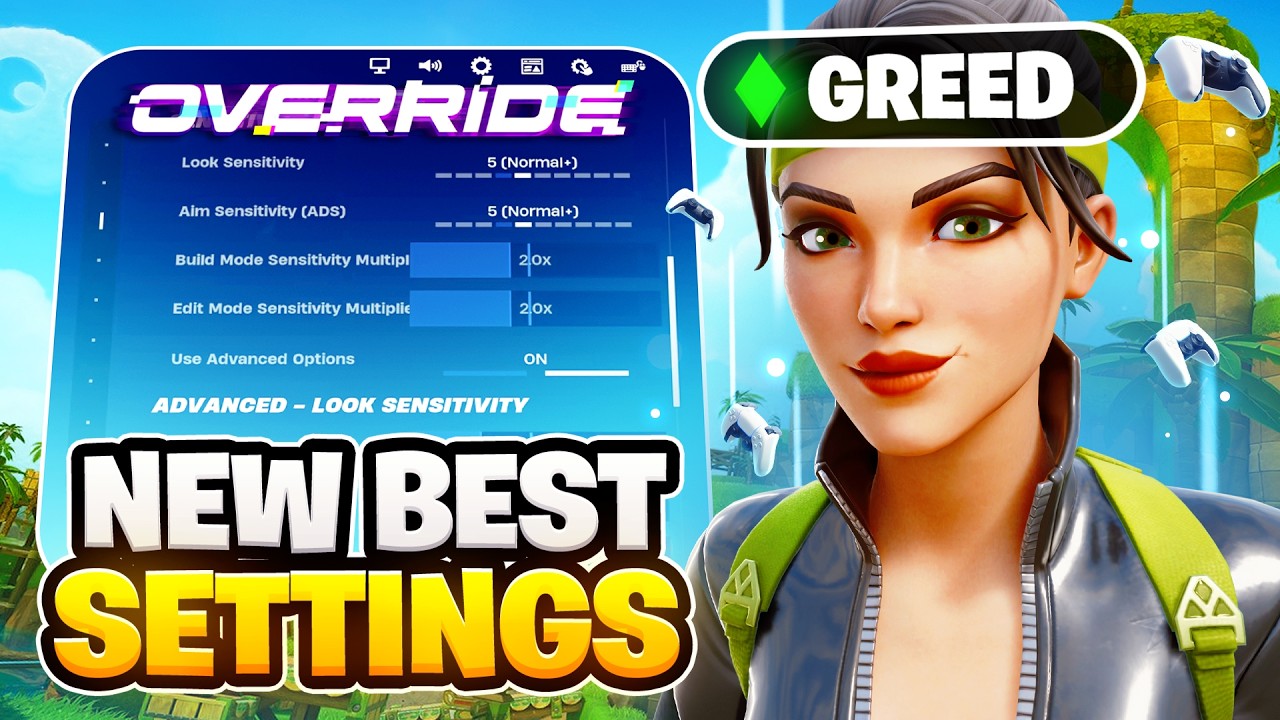*NEW* Best Controller Settings + Sensitivity For Fortnite Chapter 7 Season 4! (PS4/PS5/XBOX/PC)