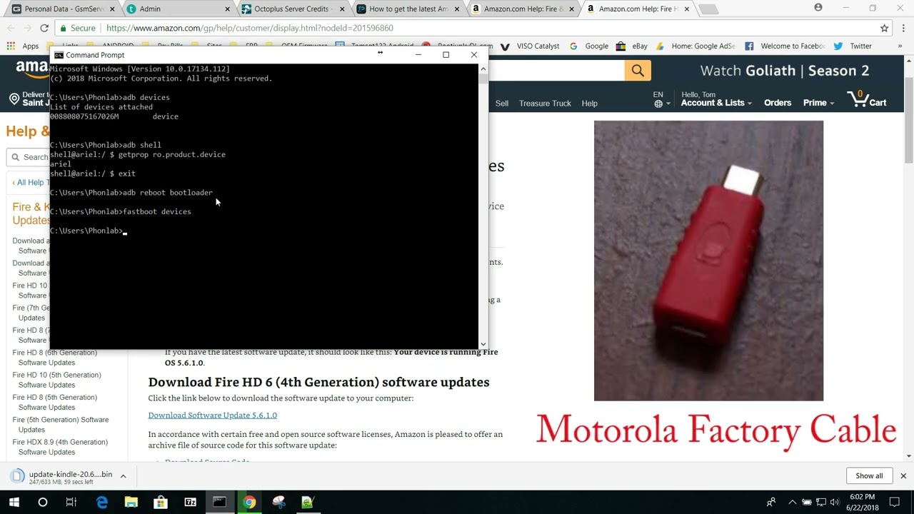 How to get the latest Amazon firmware for you fire tablet or E reader