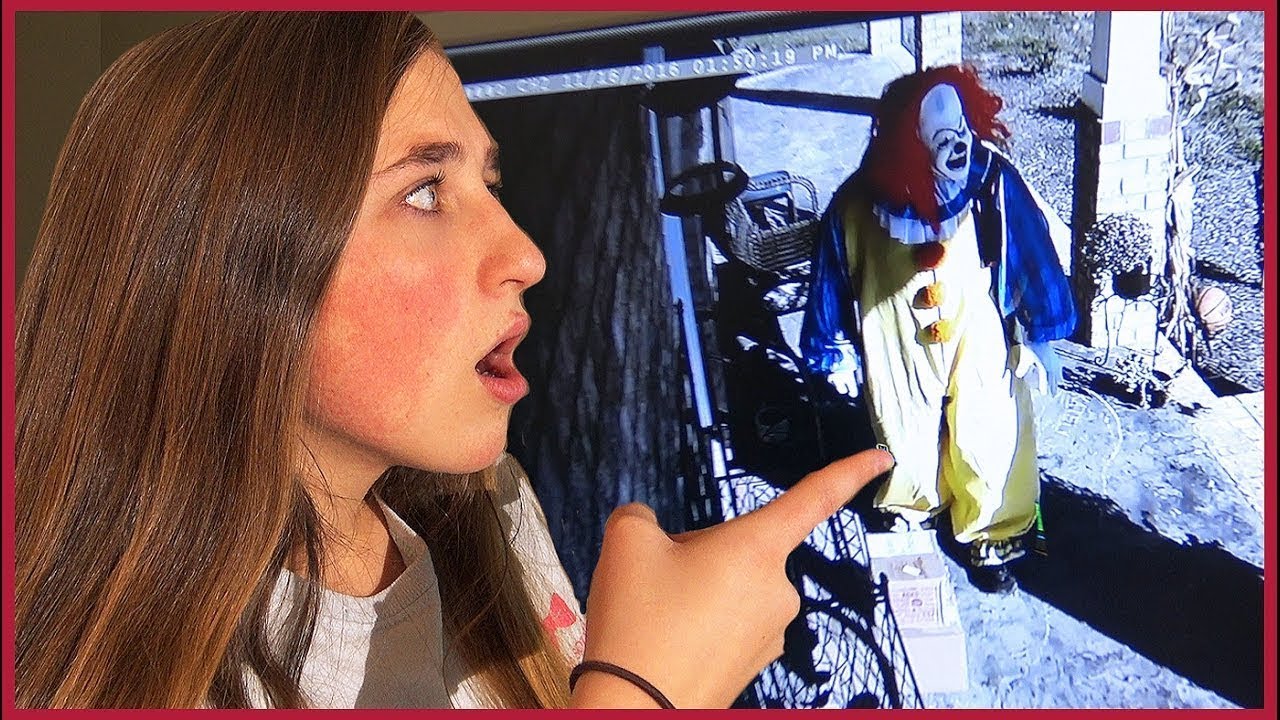Scary Clown Steals Packages From Our Porch! Cops Were Called!