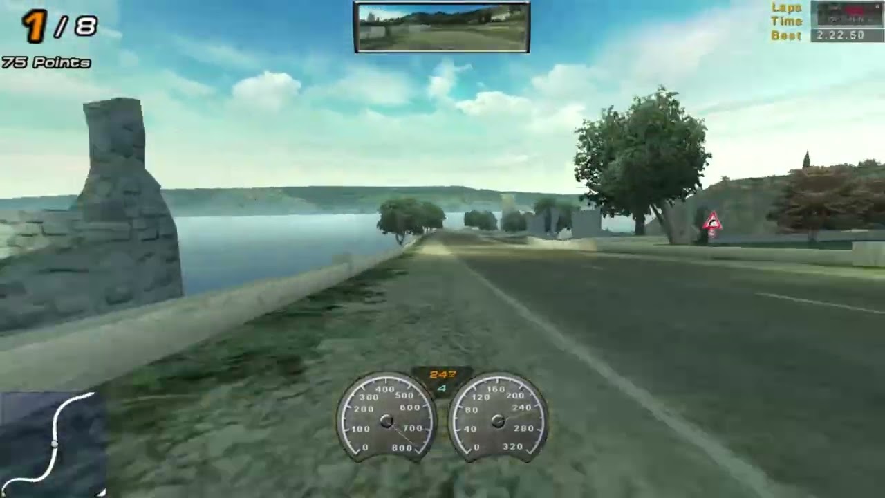 NFS - Hot Pursuit 2 - Race 020 - Wine Country - Backward - 4 Laps