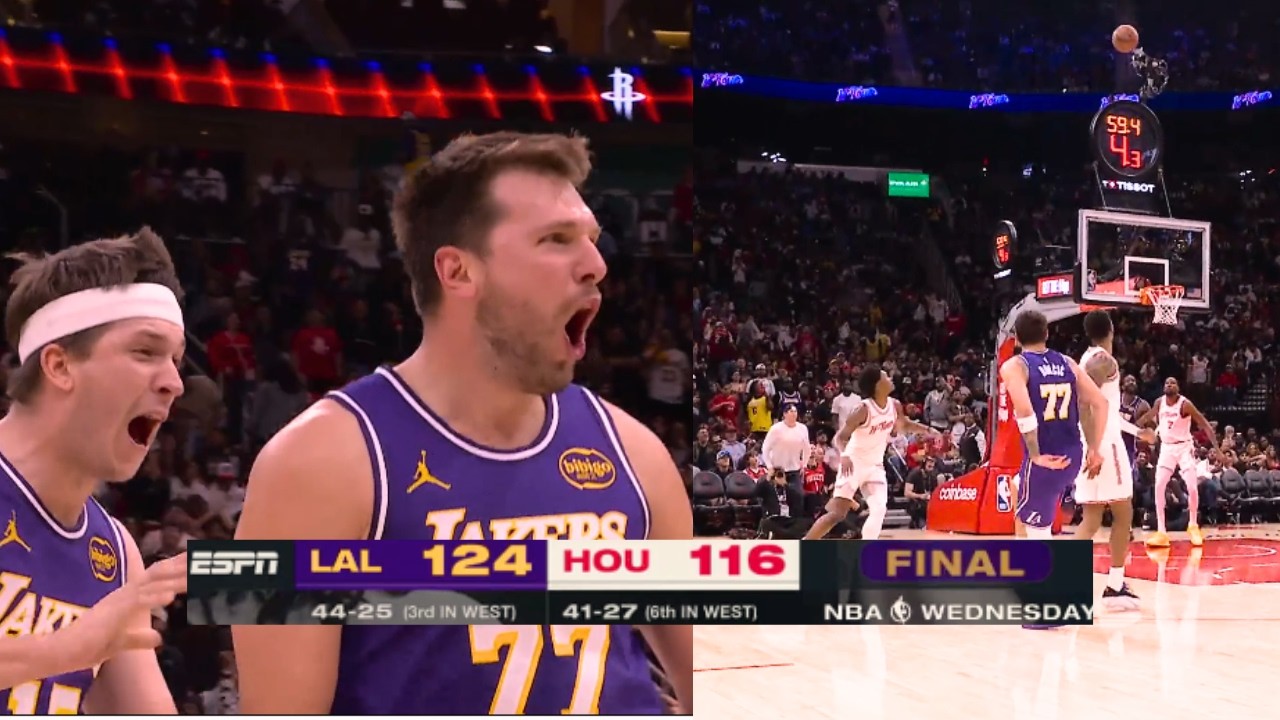 LEBRON & LUKA TOO STRONG! 🔥 Lakers vs Rockets Final 12 Minutes | 4th Quarter Run