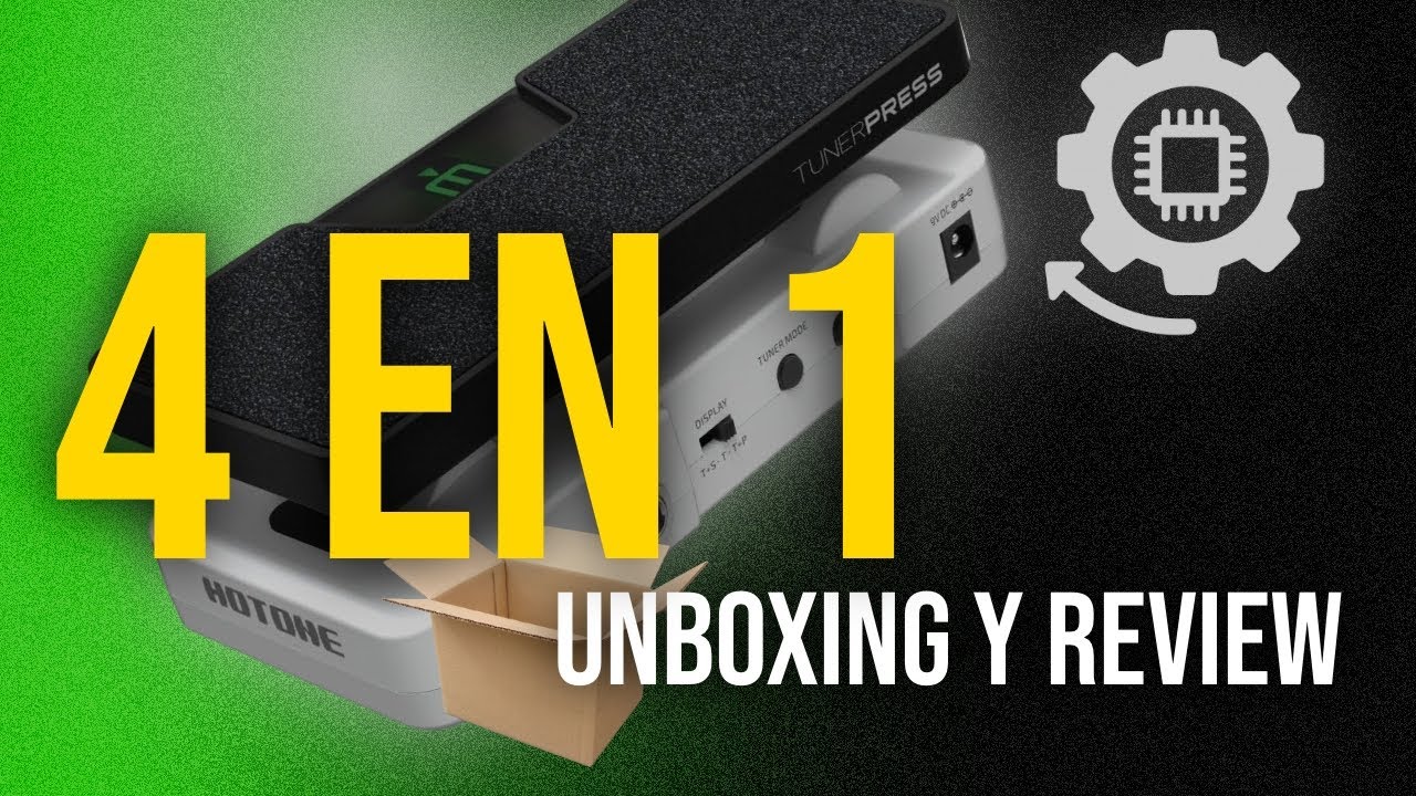 📦 Hotone TunerPress 4 en 1 🎸 | Unboxing + Review + Cómo Actualizarlo 🔧