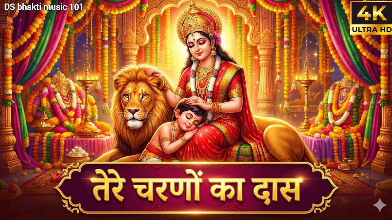 तेरे चरणों का दास | मां दुर्गा भक्ति गीत | Heart Touching Durga Maa Bhajan | Bhakti Song