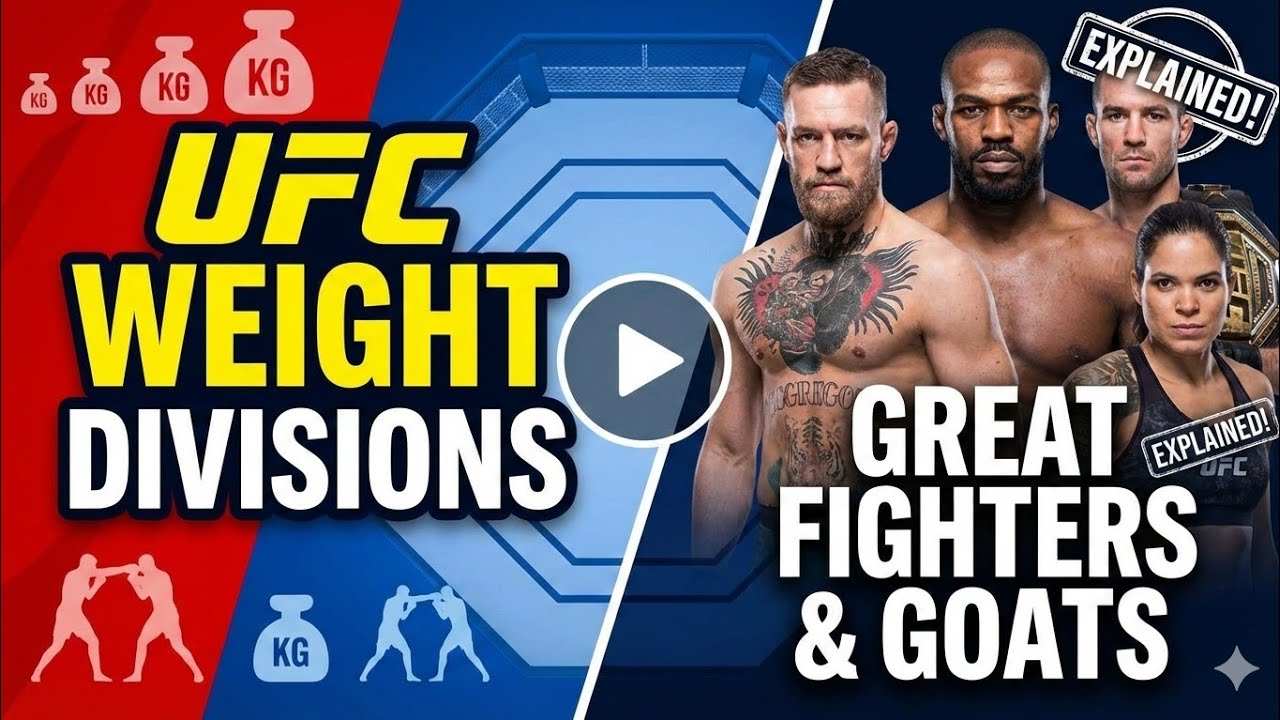 UFC Champion এবং বেল্ট। UFC WEIGHT CATAGORY AND GREATEST FIGHTER OF EACH DIVISION বাংলা .