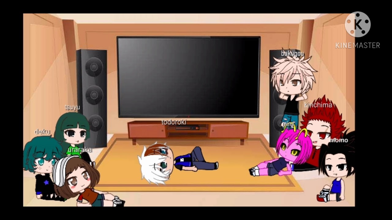 bnha reagindo a raps
