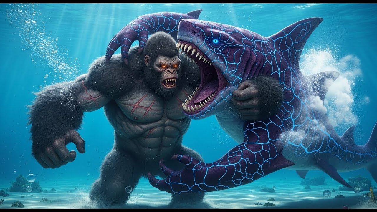 Kurog vs Vyraxa | Epic Underwater Monster Battle | Survival Cinema CGI Film - The Titan Rises