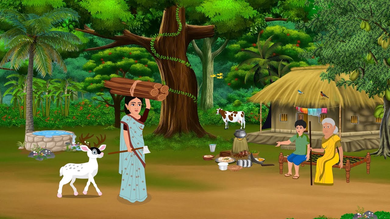 एक गरीब औरत और उसका किस्मत | Ek Greeb Aurat Aur Uski Kismat | Hindi Kahani | Moral Story | Cartoon 