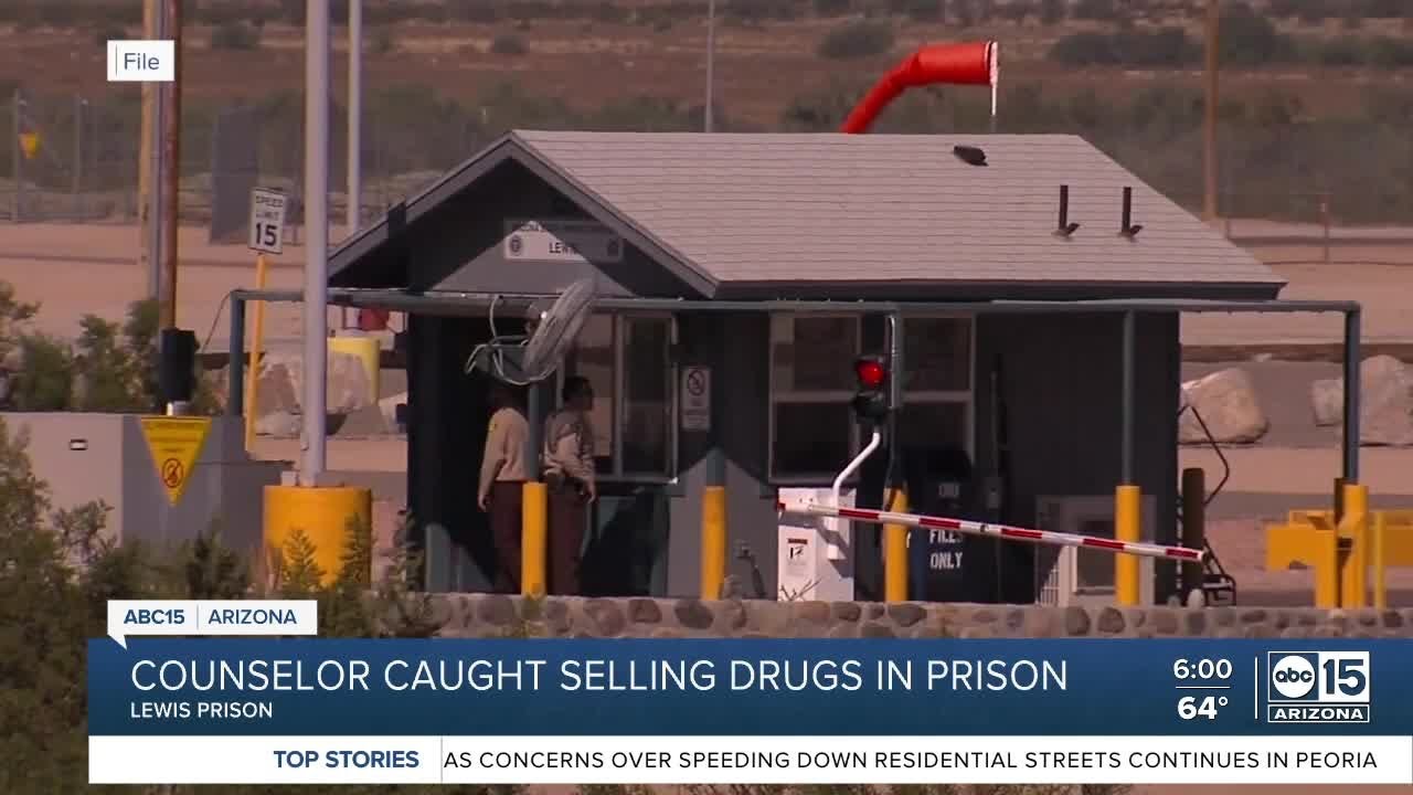 Lewis Prison counselor arrested, accused of selling drugs to inmates