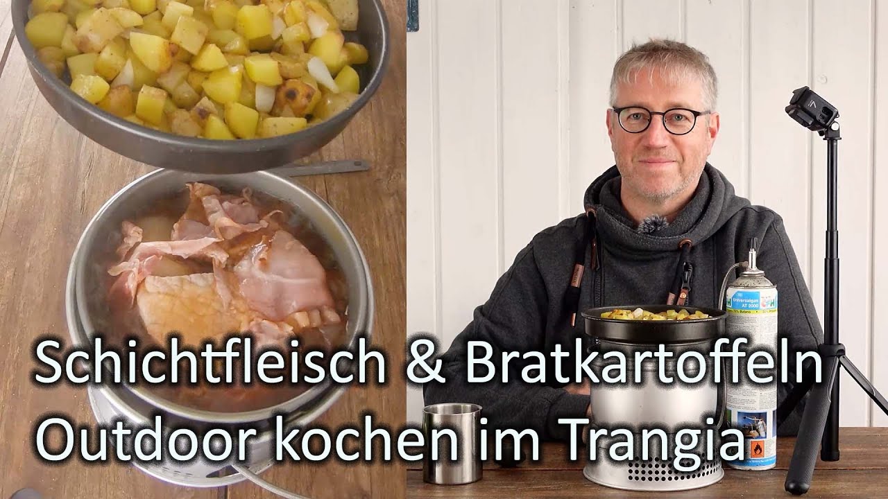 Schichtfleisch im Trangia, Top oder Flop ? | Outdoor kochen