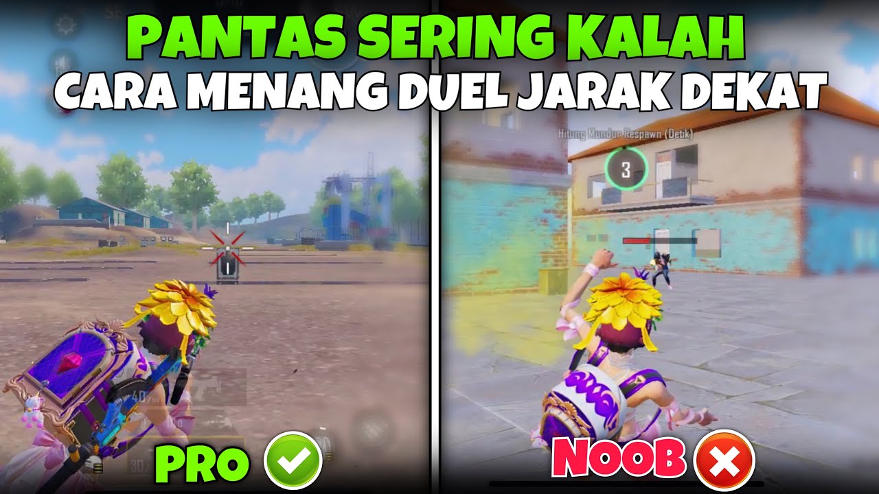 Tutorial Close Combat Terbaru Cara Menjadi Pro Player Dari Noob Player Pubg Mobile | PUBG MOBILE 3.1
