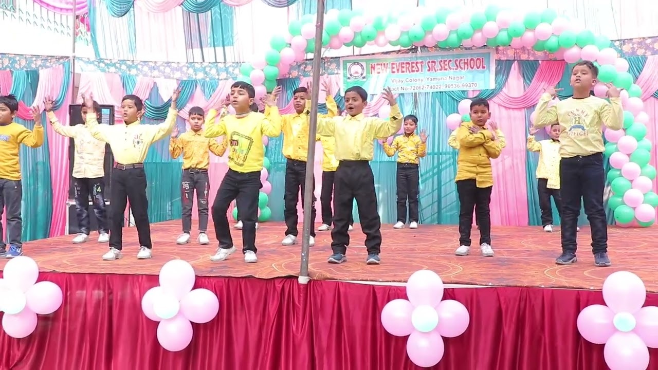 Song Baki sab first class hai | Dance performance by Class 1 Boys |Annual Function Celebrations 2024