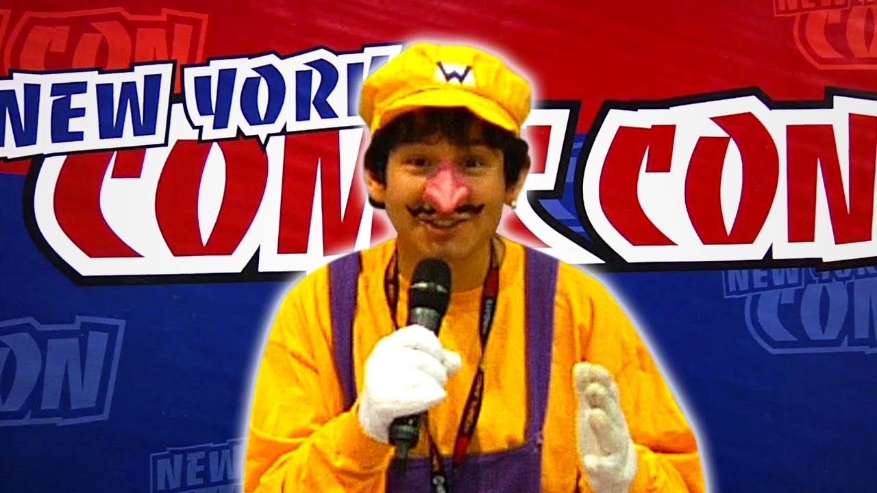 Wario Crashes New York Comic Con 2011