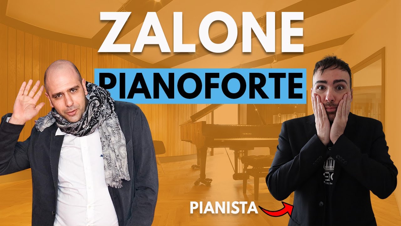 Pianista Reagisce a Checco Zalone che Suona il Pianoforte