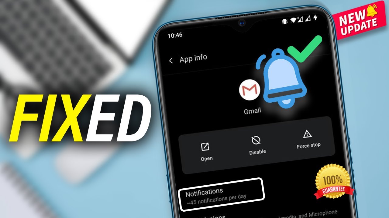 Fixed Gmail Notifications Not Working Android - Full Guide | 100% Worked