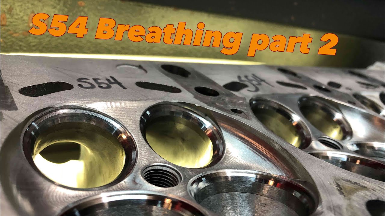 Boosted BMW S54 Cylinder Head Build part 2: Porting & Valve Job