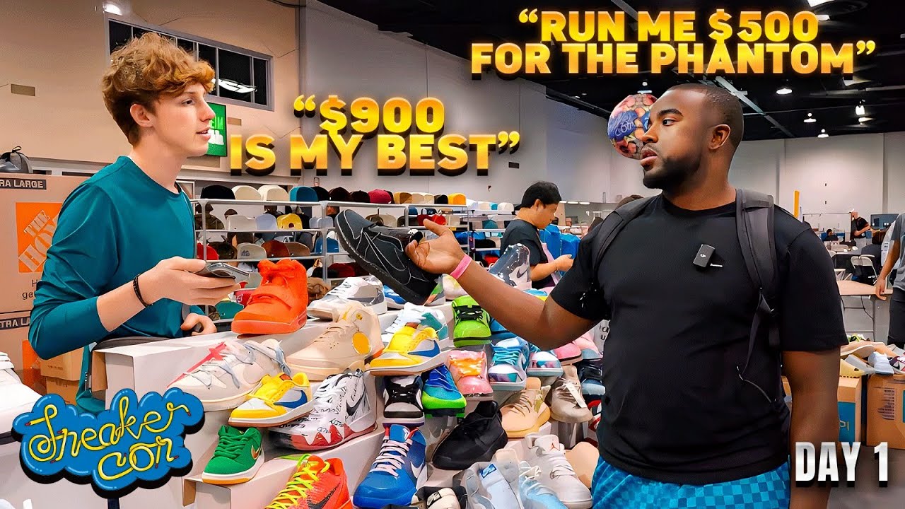 ВЫПЛАТА БОЛЕЕ 40 ТЫСЯЧ ДОЛЛАРОВ НА SNEAKER CON LA ЧАСТЬ 1