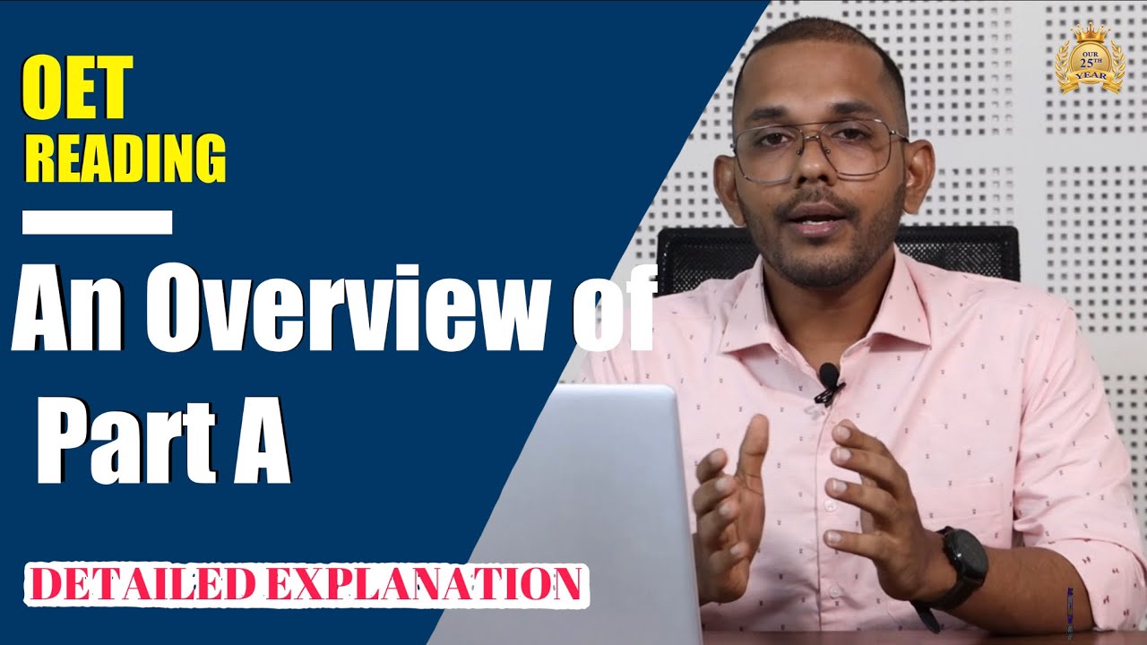 OET READING -  Part A (An Overview) | OET Offline | OET Online | Best OET Coaching | BGHUD Academy