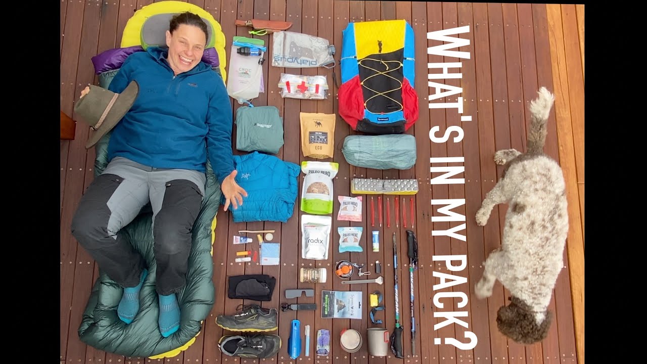 What's in my pack? Ultralight gear and food for hiking Australia | Packing for a backpacking trip