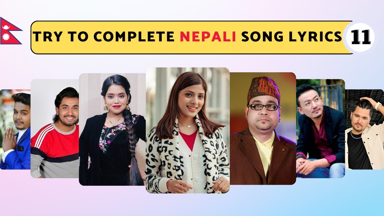 Finish The Lyrics of Most Popular Nepali Songs | Its Quiz Show | Part 11