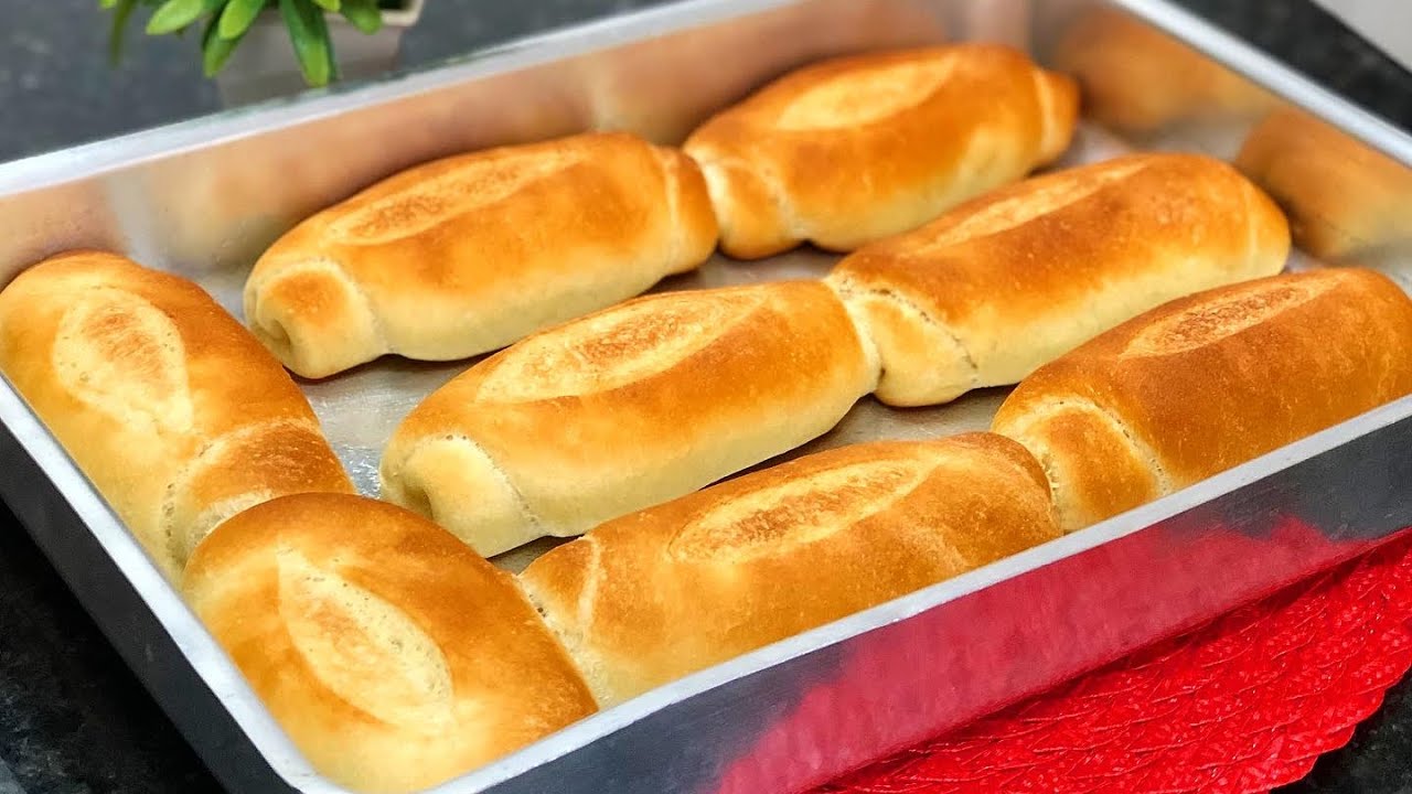 COMO FAZER PÃO FRANCÊS CROCANTE DE PADARIA !!! RECEITINHAS COM AMOR ❤️