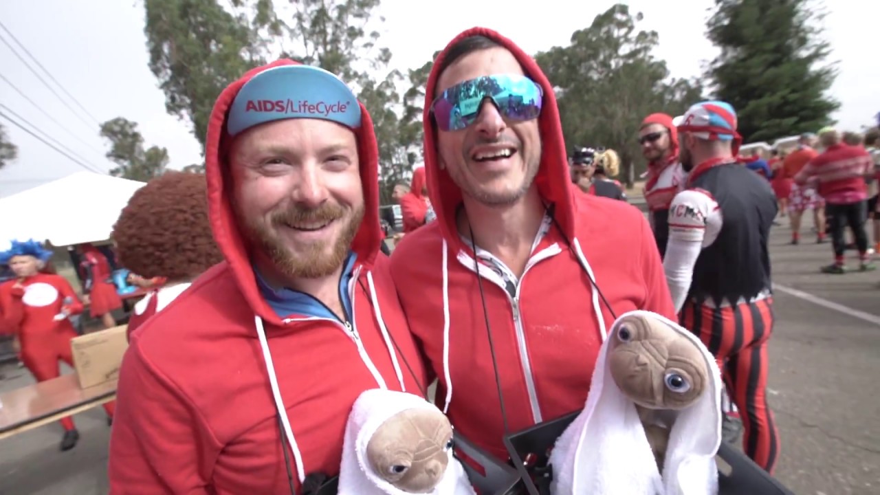 AIDS/LifeCycle 2017: Red Dress Day