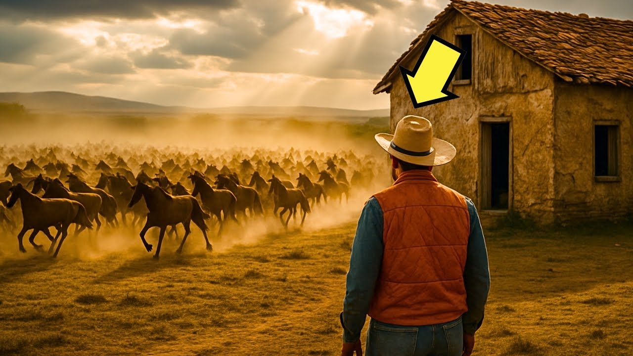PEÓN POBRE HEREDA RANCHO ABANDONADO POR 11 AÑOS… Y DESCUBRE QUE HEREDÓ 100 CABALLOS