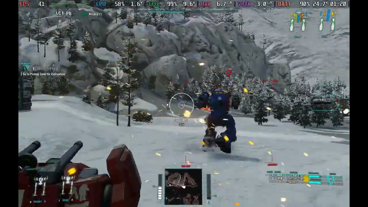 Mechwarrior 5 - performance check [Steam Deck]