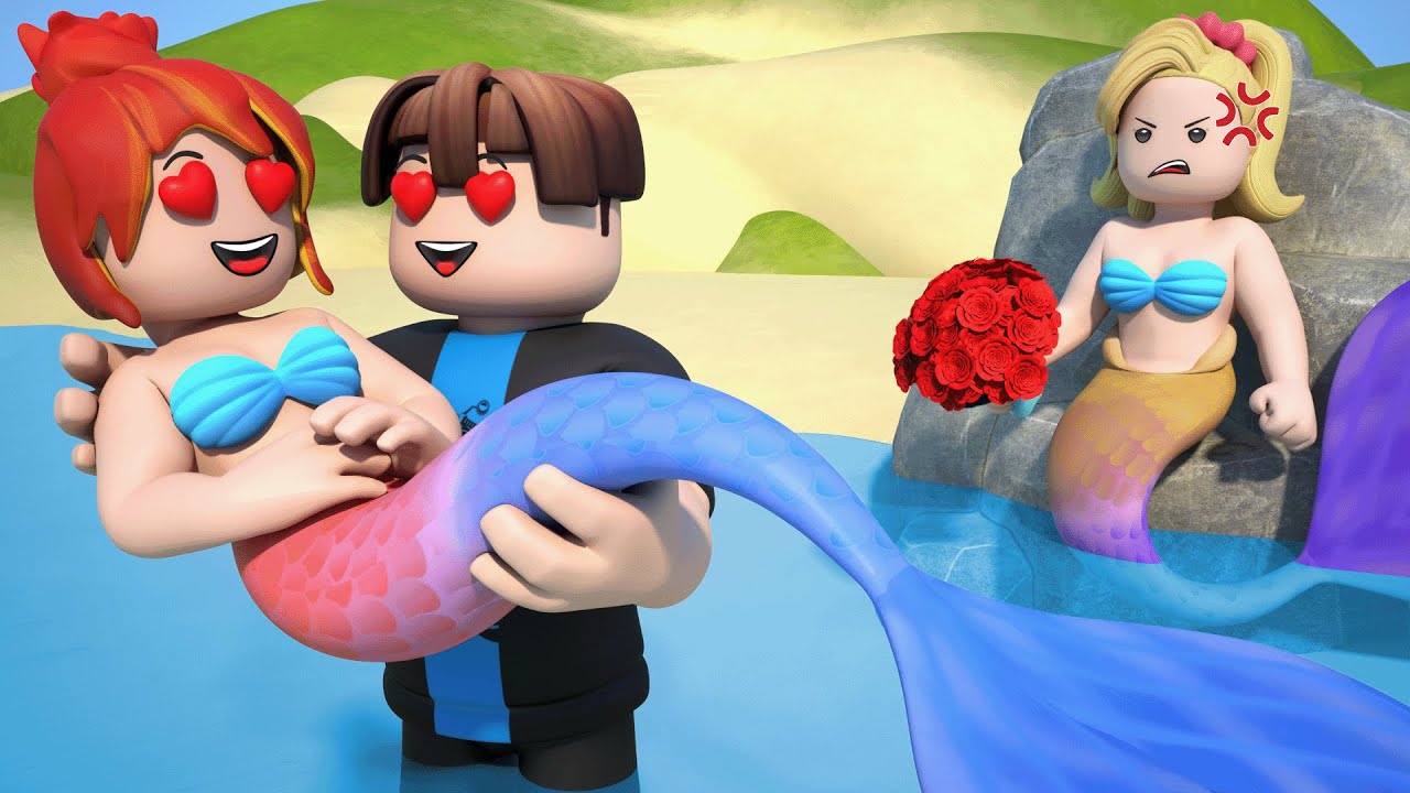 ROBLOX Brookhaven 🏡RP: Crazy Fangirl Mermaid in Roblox | Roblox Jack