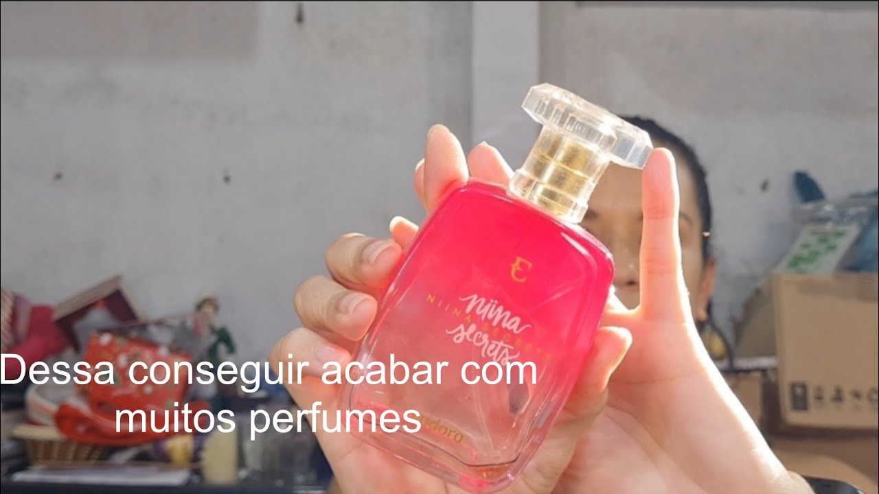 Vários perfumes que acabaram por aqui