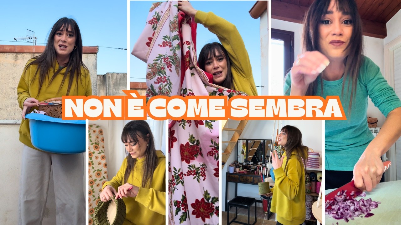 NON E' COME SEMBRA… la mia VERA giornata da content creator (uncinetto & vita reale) Momì's Crochet