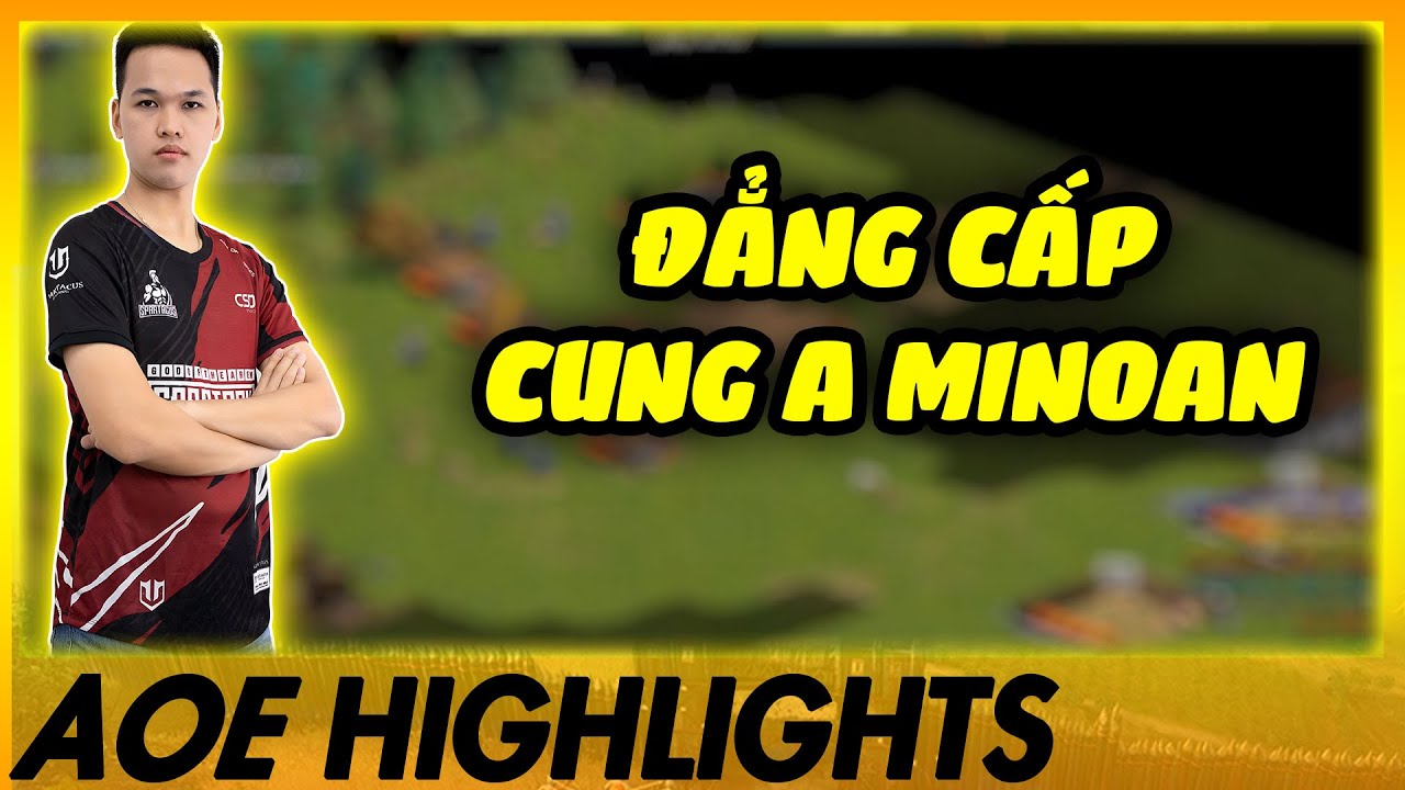 Cung A trong tay Chim Sẻ Đi Nắng CHẤP CẢ ĐỐI THỦ LÊN 4  | AoE Highlights #aoe